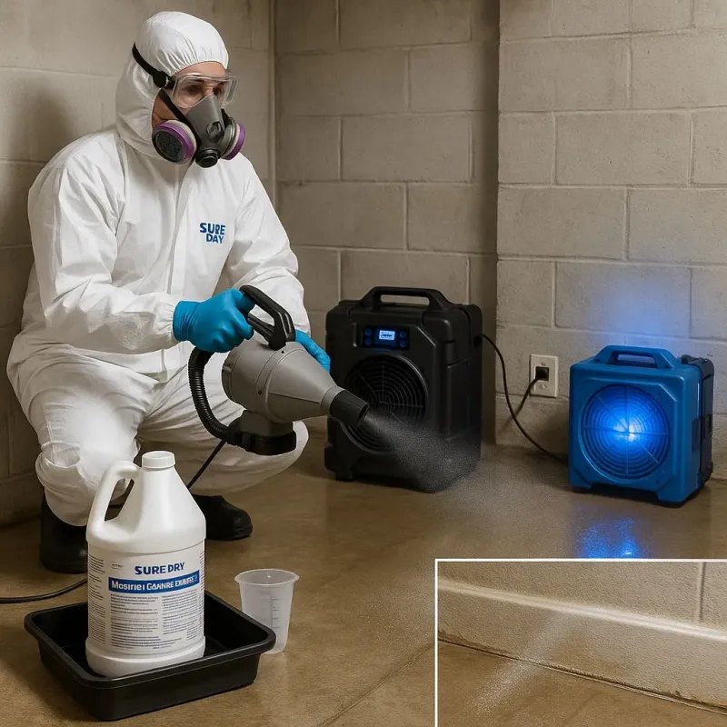 Sanitization and Odor Removal process in Meeker, OK