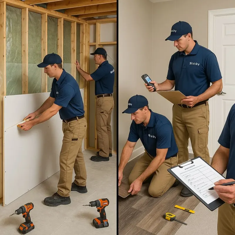 Repairs and Reconstruction process in Meeker, OK